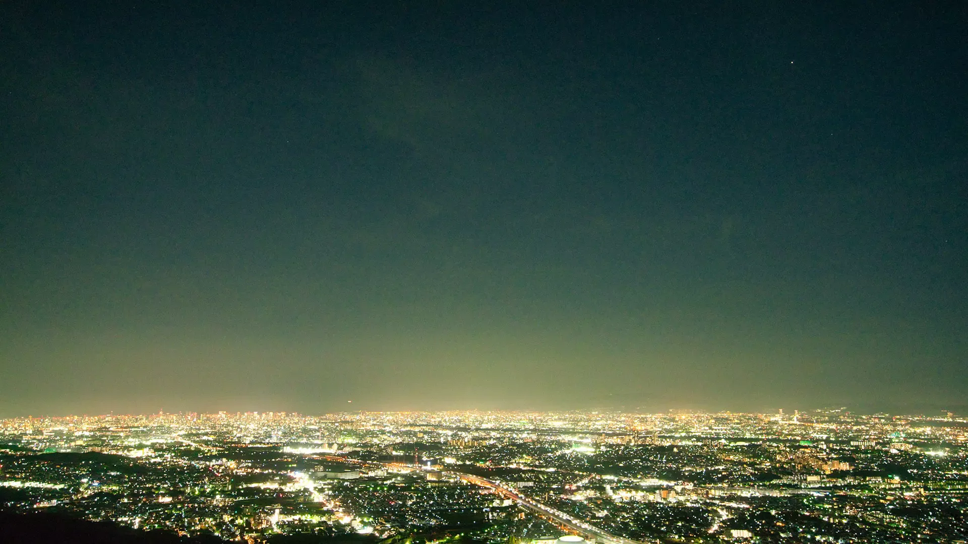 交野市からの夜景